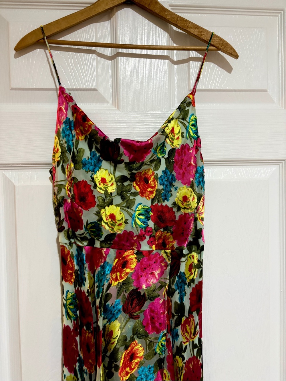 Alice + Olivia maxi dress size 6 floral print great condition no flaws - Picture 5 of 8